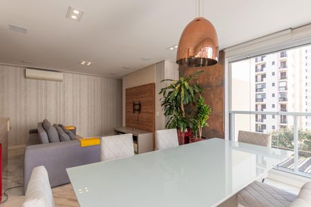 Varanda da Sala de apartamento para alugar com 2 quartos, 76m² em Moema, São Paulo