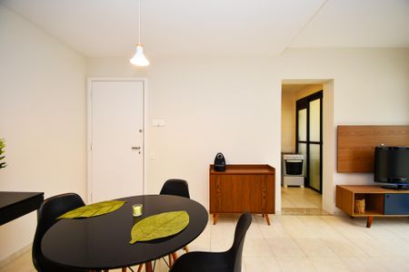 Sala de jantar de apartamento para alugar com 1 quarto, 46m² em Jardim Paulista, São Paulo