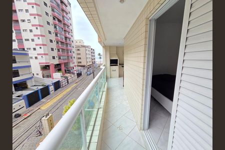 Varanda da Sala de jantar de apartamento para alugar com 3 quartos, 104m² em Ocian, Praia Grande