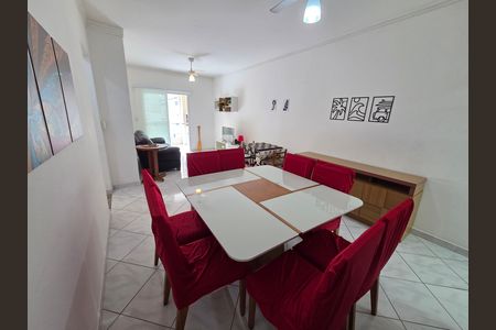 Sala de jantar de apartamento para alugar com 3 quartos, 104m² em Ocian, Praia Grande