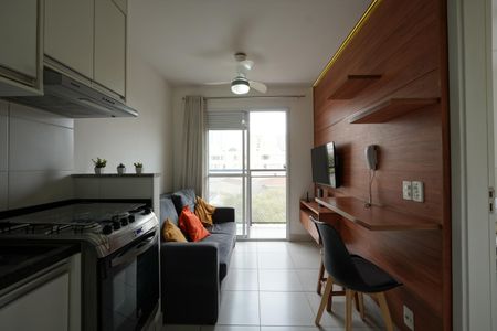 Sala de apartamento para alugar com 1 quarto, 29m² em Jardim da Glória, São Paulo