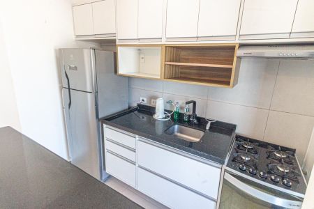 Cozinha de apartamento para alugar com 2 quartos, 50m² em Brás, São Paulo