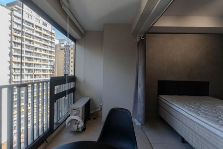 Sacada de kitnet/studio para alugar com 1 quarto, 24m² em Bela Vista, São Paulo
