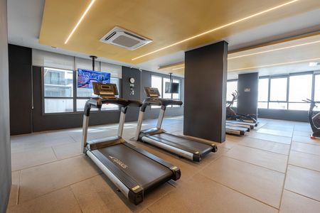 Área comum - Academia de kitnet/studio para alugar com 1 quarto, 24m² em Bela Vista, São Paulo