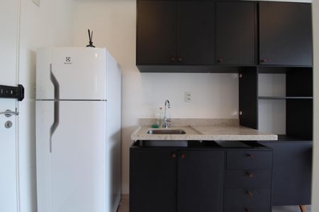 Cozinha de kitnet/studio para alugar com 1 quarto, 25m² em Planalto Paulista, São Paulo