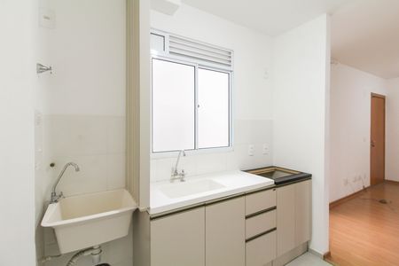 Cozinha de apartamento para alugar com 2 quartos, 42m² em Igara, Canoas