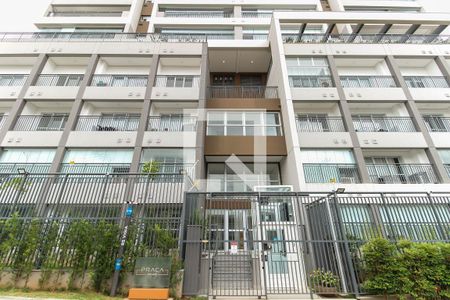 Studio para alugar com 24m², 1 quarto e sem vaga Studio para alugar com 24m², 1 quarto e sem vagaFachada