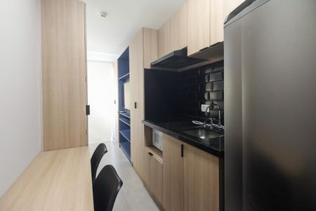 Studio para alugar com 24m², 1 quarto e sem vaga Studio para alugar com 24m², 1 quarto e sem vagaCozinha