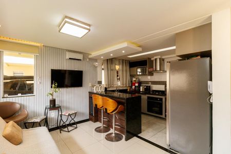 Casa de condomínio à venda com 140m², 3 quartos e 2 vagasSala