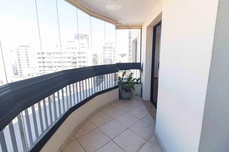 Varanda da Sala de apartamento para alugar com 3 quartos, 128m² em Ipiranga, São Paulo
