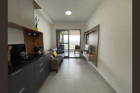 Sala/Cozinha de apartamento para alugar com 1 quarto, 36m² em Butantã, São Paulo
