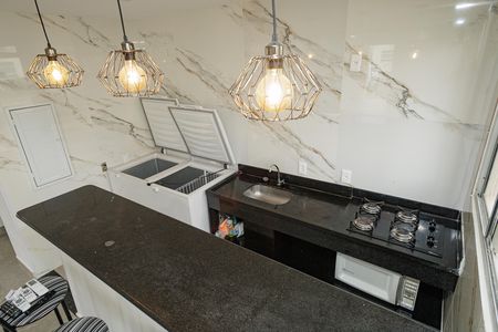 Apartamento para alugar com 42m², 2 quartos e 1 vagaÁrea comum - Salão de festas