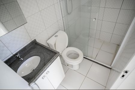 Apartamento à venda com 69m², 3 quartos e 1 vaga Apartamento à venda com 69m², 3 quartos e 1 vagaBanheiro da Suíte