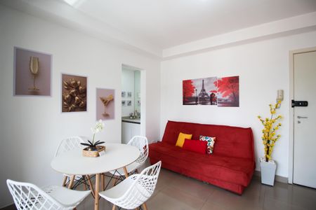 Sala de apartamento para alugar com 1 quarto, 35m² em Vila Olímpia, São Paulo