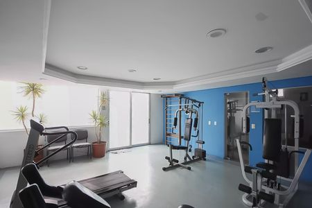 Área comum - Academia de apartamento para alugar com 1 quarto, 36m² em Liberdade, São Paulo