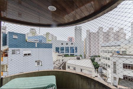 Varanda do Quarto de apartamento à venda com 1 quarto, 36m² em Liberdade, São Paulo