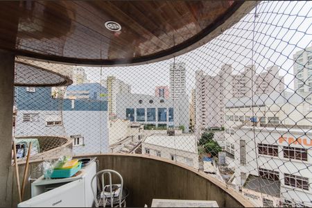 Apartamento para alugar com 36m², 1 quarto e 1 vaga Apartamento para alugar com 36m², 1 quarto e 1 vagaVaranda da Sala/Cozinha