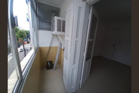 Varanda do Quarto de apartamento para alugar com 1 quarto, 55m² em Centro, São Vicente