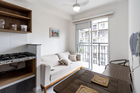 Sala de apartamento para alugar com 1 quarto, 32m² em Água Branca, São Paulo