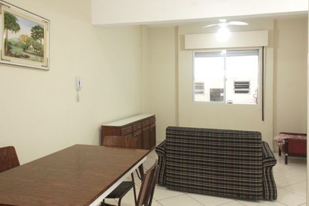 Sala de apartamento para alugar com 1 quarto, 60m² em Boqueirão, Santos