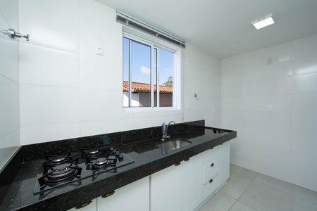 Cozinha de apartamento para alugar com 2 quartos, 62m² em Alto Caiçaras, Belo Horizonte
