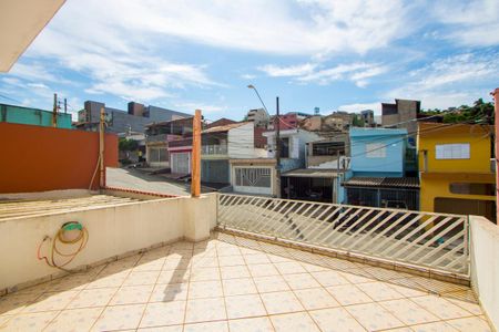 Varanda do quarto de casa para alugar com 1 quarto, 70m² em Jardim Santo Antonio de Padua, Santo André