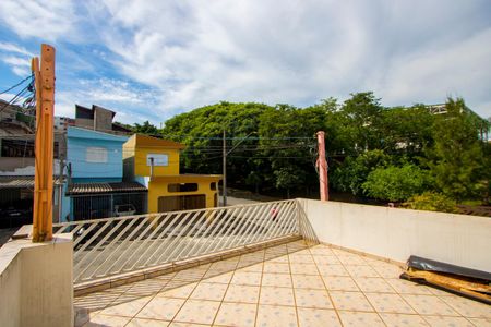 Varanda do quarto de casa para alugar com 1 quarto, 70m² em Jardim Santo Antonio de Padua, Santo André