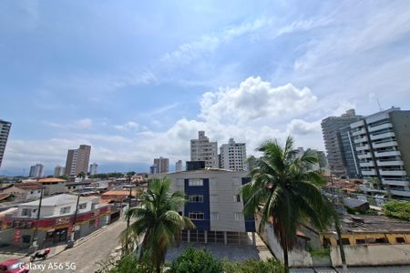 Vista da rua  de apartamento para alugar com 1 quarto, 61m² em Guilhermina, Praia Grande