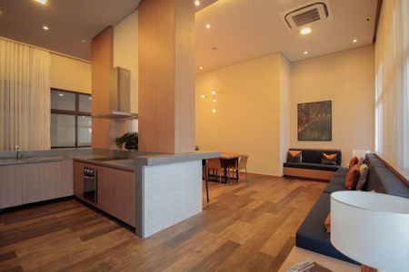 Studio para alugar com 25m², 1 quarto e sem vaga Studio para alugar com 25m², 1 quarto e sem vagaÁrea comum - Salão de festas