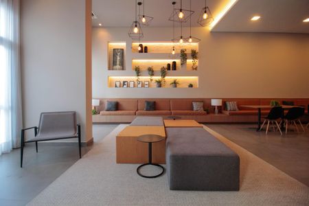 Studio para alugar com 25m², 1 quarto e sem vaga Studio para alugar com 25m², 1 quarto e sem vagaÁrea comum - Salão de festas