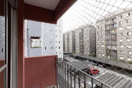 Varanda da Sala de apartamento para alugar com 2 quartos, 55m² em Jardim São Savério, São Paulo
