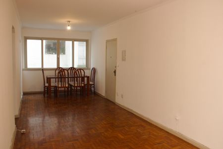 Sala de apartamento para alugar com 1 quarto, 79m² em Boqueirão, Santos