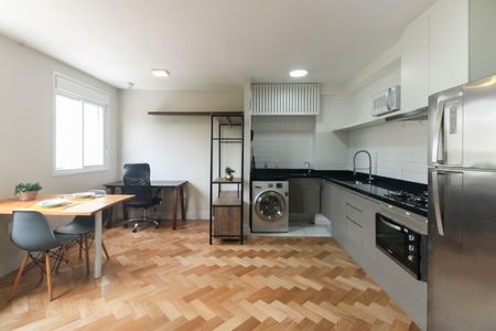 Sala  de apartamento para alugar com 1 quarto, 34m² em Cidade Mãe do Céu, São Paulo