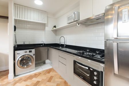 Apartamento à venda com 34m², 1 quarto e sem vagaCozinha 