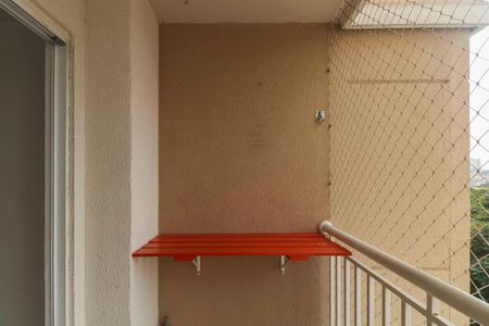 Varanda da Sala de apartamento para alugar com 2 quartos, 50m² em Vila Ema, São Paulo