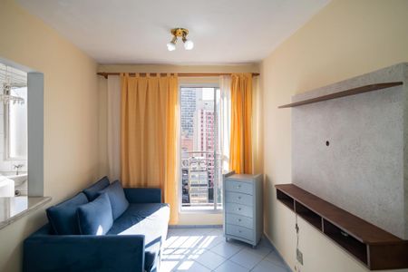 Sala de apartamento para alugar com 1 quarto, 48m² em Bela Vista, São Paulo