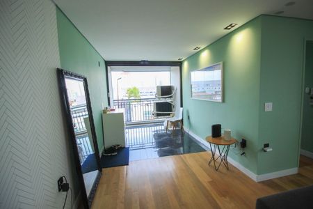 Sala de apartamento à venda com 1 quarto, 61m² em Vila Regente Feijó, São Paulo