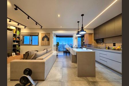 Apartamento à venda com 65m², 1 quarto e 1 vaga Apartamento à venda com 65m², 1 quarto e 1 vagaSala
