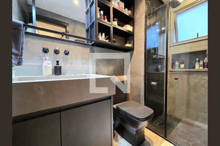 Apartamento à venda com 65m², 1 quarto e 1 vaga Apartamento à venda com 65m², 1 quarto e 1 vagaBanheiro da Suíte