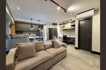 Apartamento à venda com 65m², 1 quarto e 1 vaga Apartamento à venda com 65m², 1 quarto e 1 vagaSala