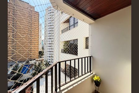 Varanda de apartamento para alugar com 2 quartos, 56m² em Vila Nova Conceição, São Paulo