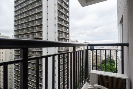 Apartamento para alugar com 33m², 1 quarto e sem vagaVaranda da Sala - Cozinha