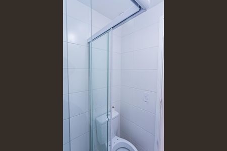 Apartamento para alugar com 27m², 1 quarto e sem vagaBanheiro da suíte