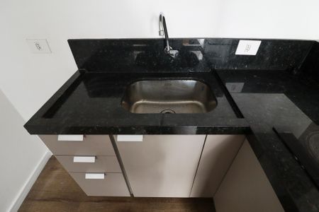 Sala/Cozinha de apartamento para alugar com 1 quarto, 30m² em Jardim do Tiro, São Paulo