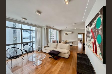 Sala  de apartamento para alugar com 2 quartos, 139m² em Jardim Paulista, São Paulo