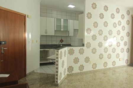 Sala de apartamento para alugar com 1 quarto, 88m² em Gonzaga, Santos