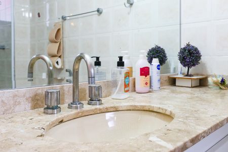 Banheiro da Suíte de apartamento para alugar com 3 quartos, 97m² em Fazenda Morumbi, São Paulo