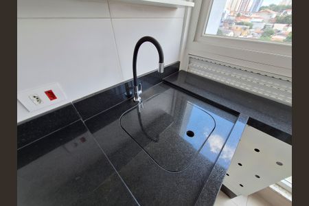 Cozinha de apartamento à venda com 1 quarto, 40m² em Jardim Paraíso, São Paulo