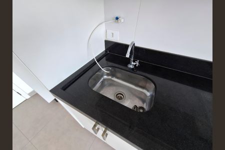 Cozinha de apartamento à venda com 1 quarto, 40m² em Jardim Paraíso, São Paulo