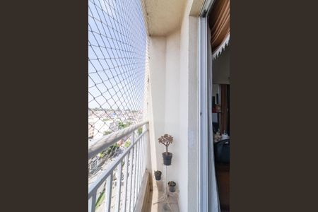 Varanda da Sala de apartamento à venda com 2 quartos, 48m² em Jardim Cotinha, São Paulo